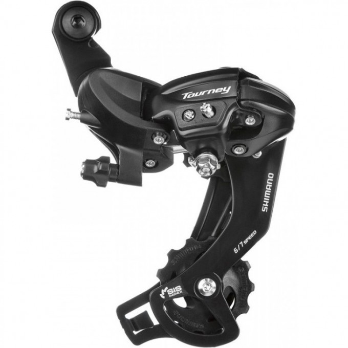 Переключатель задний SHIMANO TOURNEY, TY300, 6/7 скоростей, крепление на петух ERDTY300D Переключатель задний SHIMANO TOURNEY, TY300, 6/7 скоростей, крепление на петух ERDTY300D