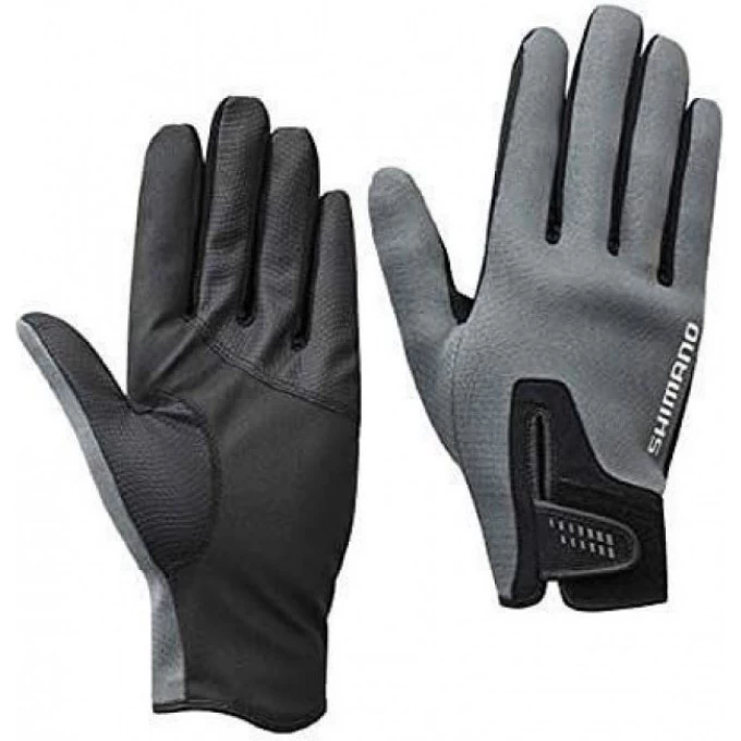 Перчатки SHIMANO GL-095Q серый, размер XL 5YGL095QE8 Перчатки SHIMANO GL-095Q серый, размер XL 5YGL095QE8