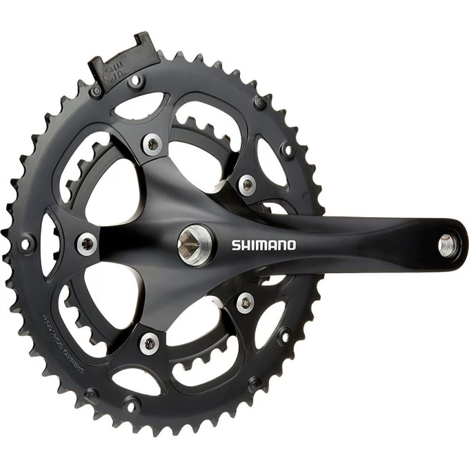 Система SHIMANO CLARIS, RS200 170 мм, квадрат, 50/34 для 8 скоростей, черный EFCRS200C04X Система SHIMANO CLARIS, RS200 170 мм, квадрат, 50/34 для 8 скоростей, черный EFCRS200C04X