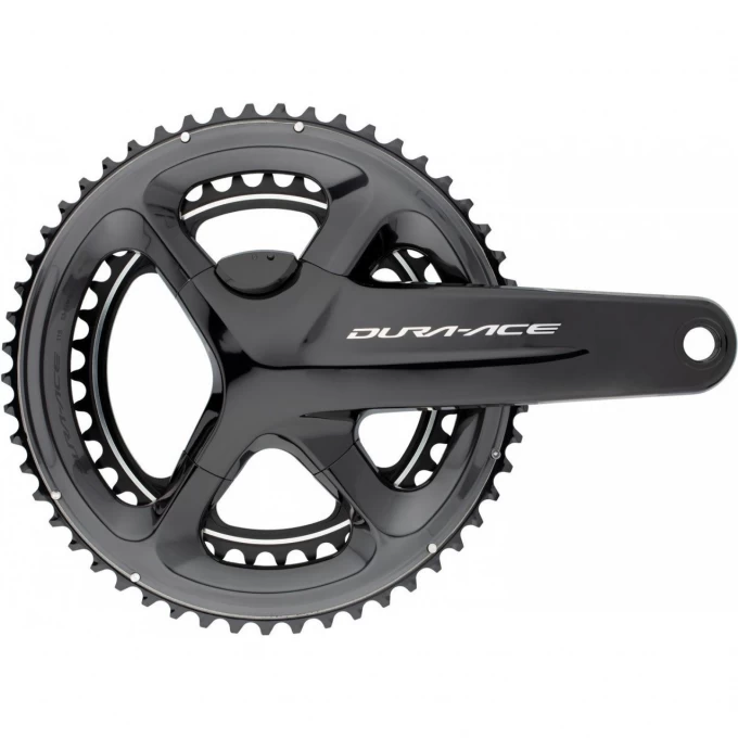 Система SHIMANO DURA-ACE, R9100-P, 170 мм, интегрированный вал, 53/39T без каретки с измерителем мощности IFCR9100PCX39 Система SHIMANO DURA-ACE, R9100-P, 170 мм, интегрированный вал, 53/39T без каретки с измерителем мощности IFCR9100PCX39
