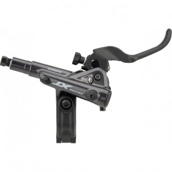 Тормоз дисковый с шифтером SHIMANO ST-EF505 (левый 2 скорости)/BR-MT200 (передний), полимерные колодки 1000мм.