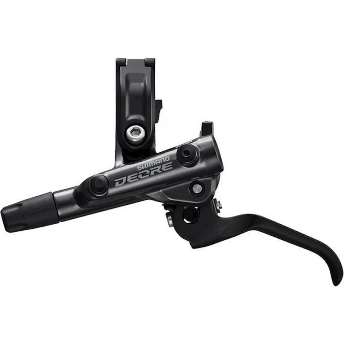 Тормозная ручка SHIMANO DEORE M6100, левая, для гидравлических дисковых тормозов, черный EBLM6100L Тормозная ручка SHIMANO DEORE M6100, левая, для гидравлических дисковых тормозов, черный EBLM6100L