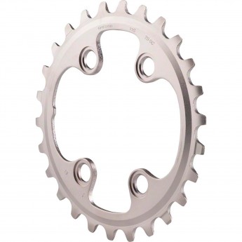 Звезда передняя SHIMANO SLX, для FC-M660-10, 24T, цвет черный Y1LU24000